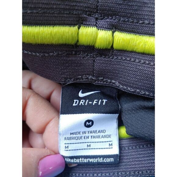 Nike Lot Of 2 Boy's Size Medium Black/Green Dri Fit & Blue Swim Athletic Shorts. - Picture 7 of 12